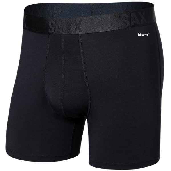 サックス SAXX 2024年モデル ボクサーブリーフ 22ND センチュリーシルク 前開き BLK XLサイズ 688296445813 WO店