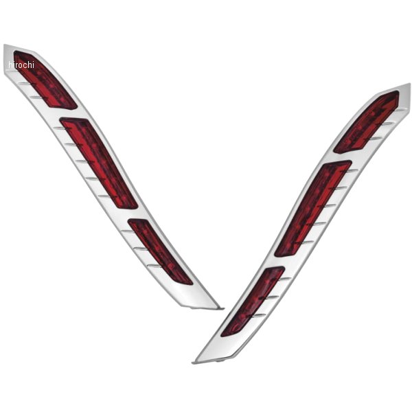 クリアキン Kuryakyn LED リア フェンダーストリップ LGTS クローム 504995-TR WO店