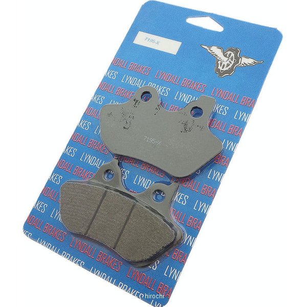 リンドールブレーキ LyndallBrakes XTREME ブレーキパッド ALL00年-07年 フロント/リア 7195-X WO店の通販は 11,622円
