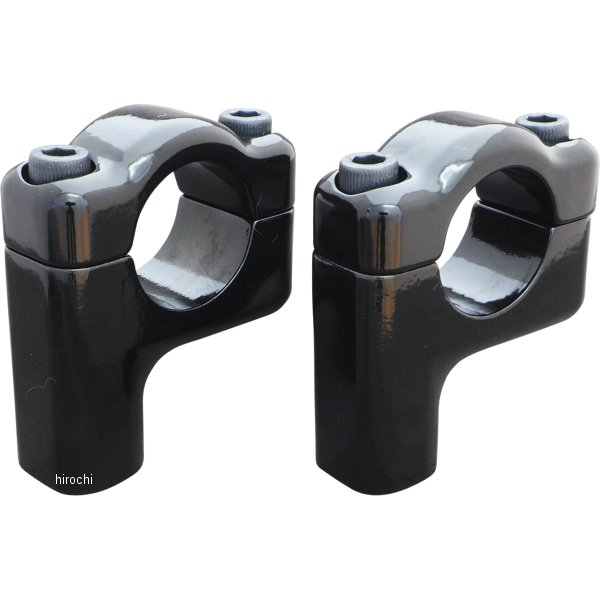 マルコムサプライ MALCOM SUPPLY オフセットスリムライザー 1インチハンドル用 左右1セット 黒 mal-132 WO店の通販は 8,175円