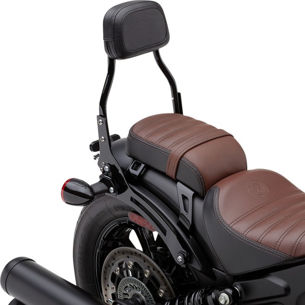 コブラ COBRA バックレスト 18年-22年 Indian Scout Bobber 黒 1501-0752 WO店の通販は 91,236円