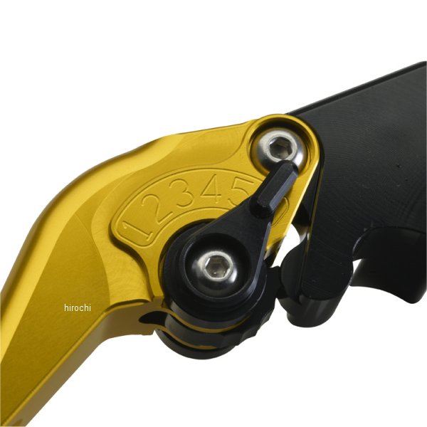 EFFEX(エフェックス) スムースフィットレバー ゴールド XJR1300 (04-15) C不可 EFFEX(エフェックス) スムースフィットレバー ゴールド XJR1300 (04-15