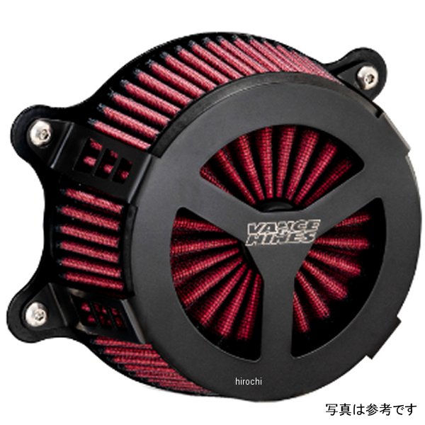 バンス＆ハインズ VO2 エアクリーナー Radiant III 17年-22年 M8モデル 黒 41452 WO店