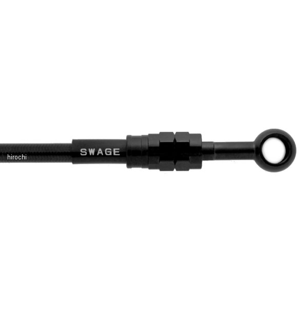 スウェッジラインプロ SWAGE-LINE PRO フロントホースキット バイピース 22年 XSR700 ステンレスブラック ブラックホース BTPB380FB WO店
