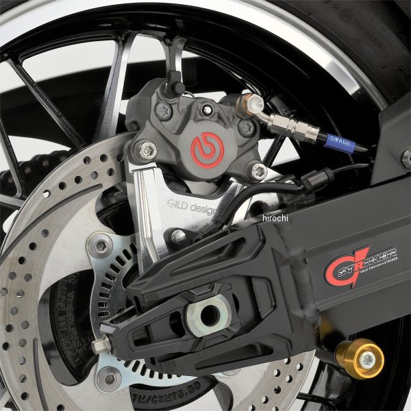 Gクラフト ギリアキャリパーサポート ブレンボ2P用 18年 Z900RS/CAFE シルバー WO店
