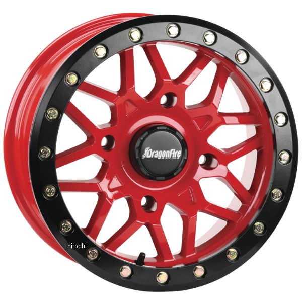 ドラゴンファイアー DragonFire タイホン ホイール 14×7 4/156+10 赤 523203-TR WO店の通販はその他バイク用品