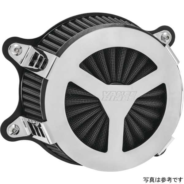 バンス＆ハインズ VO2 ラディアント3 エアインテーク 91年-22年 ハーレー XL883R クローム VH5171-TR WO店の通販は
