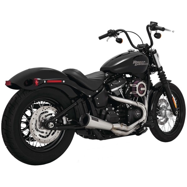 バンス＆ハインズ SS 2-1 PCX フルエキゾーストマフラー 18年-22年 ハーレー ソフテイル ファットボブ VH0417-TR WO店