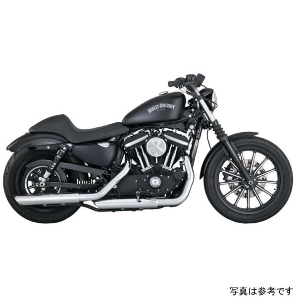 バンス＆ハインズ スリップオンマフラー ツインスラッシュ 3インチ PCX 14年-22年 スポーツスター クローム 16361 WO店