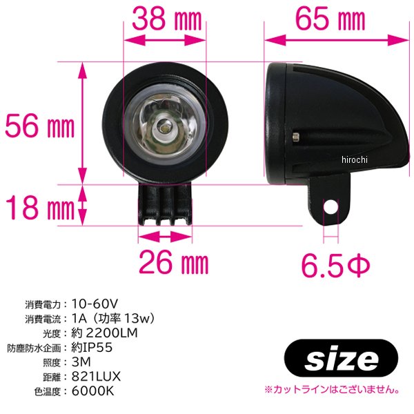 ワールドウォーク フォグランプキット 20年 CT125ハンターカブ 4580007466536 WO店