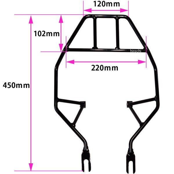 ワールドウォーク 延長リアキャリア 20年 CT125ハンターカブ