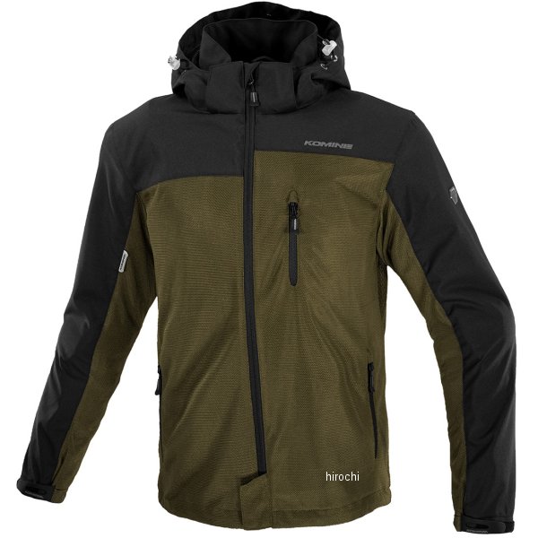 コミネ KOMINE 2024年春夏モデル プロテクトメッシュパーカ -テン オリーブ Sサイズ 4582611202333 WO店の通販は 10,788円
