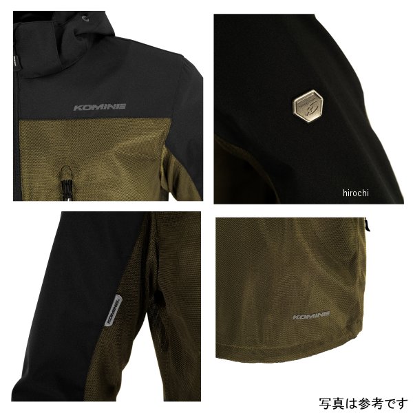 コミネ KOMINE 春夏モデル プロテクトメッシュパーカ -テン レディース HRブラック WXLサイズ 4582611202418 WO店_2