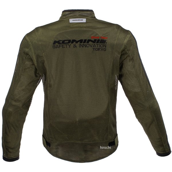 KOMINE メッシュジャケット オリーブ KOMINE メッシュジャケット オリーブ KOMINE メッシュジャケット