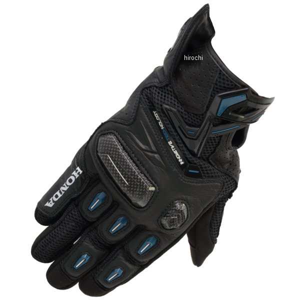 大人気新品 ホンダ純正 ラプターメッシュグローブ 黒/ネイビー LLサイズ Gloves
