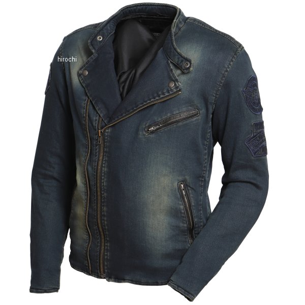 デグナー DEGNER デニムライダースジャケット ネイビー Lサイズ 22SJ-4 WO店の通販は