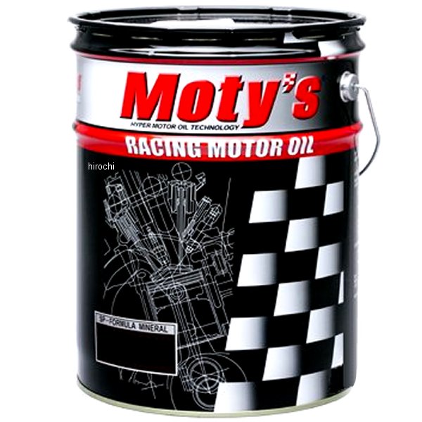 モティーズ Moty's エンジンオイル M219 4輪用 特殊鉱物油 60(20W60) 20リットル M219-60-20L WO店