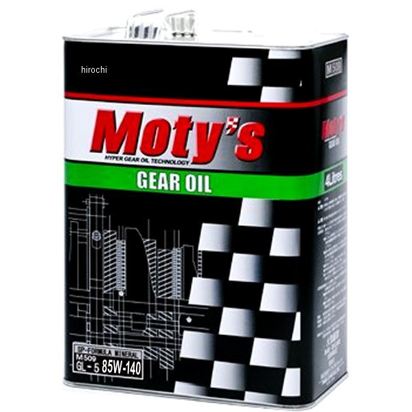 モティーズ Moty's ギヤオイル M509 特殊鉱物油 85W140 4リットル M509-85W140-4L WO店