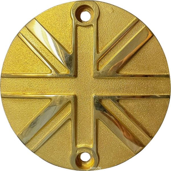 モートーンカスタムズ ジェネレーターバッジ ユニオンジャック 16年-25年 トライアンフ StreetTwin ブラス 4550255826444 WO店