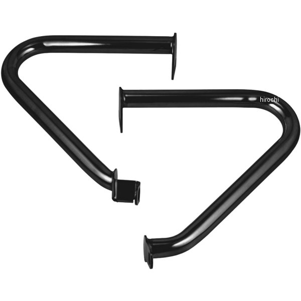 モートーンカスタムズ エンジンガード 02年-15年 トライアンフ Bonneville T100 空冷 黒 MCB016 WO店