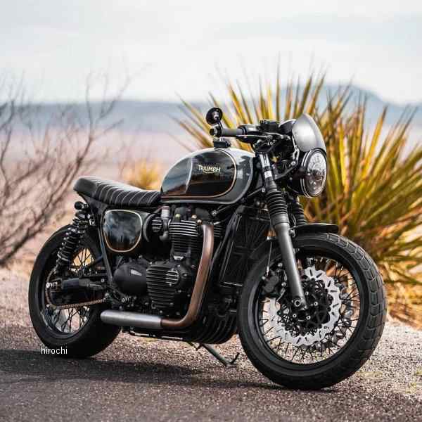 モートーンカスタムズ スクリーン MICROBLADE 16年-23年 トライアンフ Bonneville T100/T120 黒 MTE143 WO店