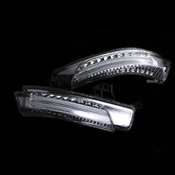ヴァレンティ VALENTI LEDドアミラーウィンカー タイプ2 トヨタ クリア/クローム/ホワイト DMW-T2CW WO店の通販は