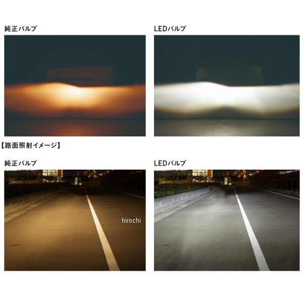 ヴァレンティ VALENTI LEDヘッド＆フォグバルブ VX H4 6500K LVX60-H4HL-65 WO店