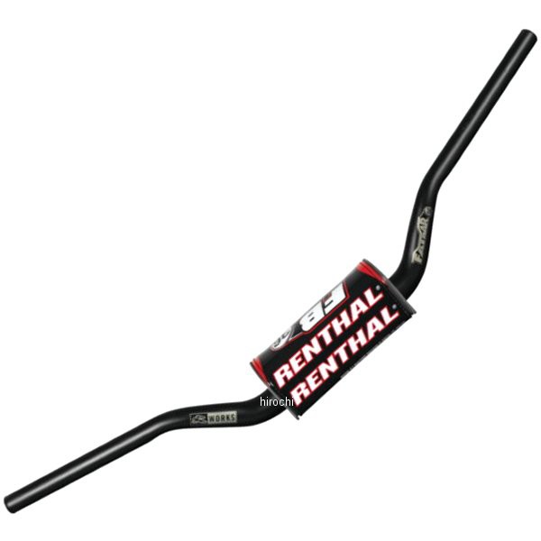 レンサル RENTHAL ファットバー 36mm RC/ Honda 黒 802466-TR WO店