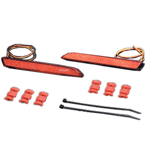 ヴァレンティ VALENTI LED リアバンパーリフレクター タイプ2 トヨタ汎用 RBR-T2 WO店