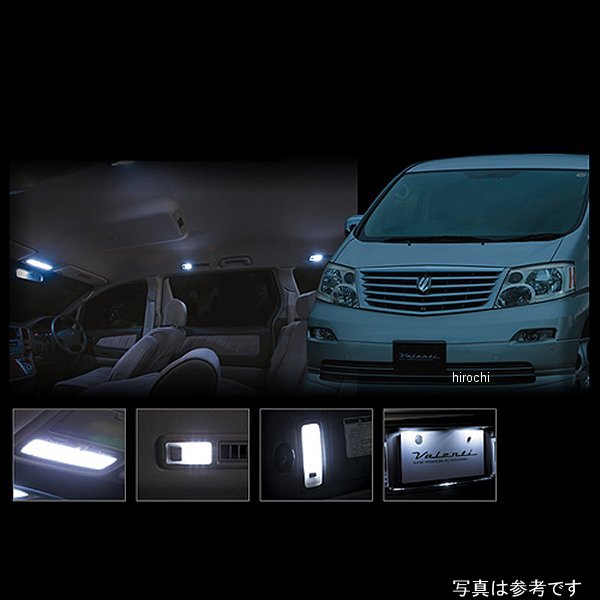 ヴァレンティ VALENTI LEDルームランプセット トヨタ 10アルファード RL-PCS-ALP-1 WO店の通販は 13,728円