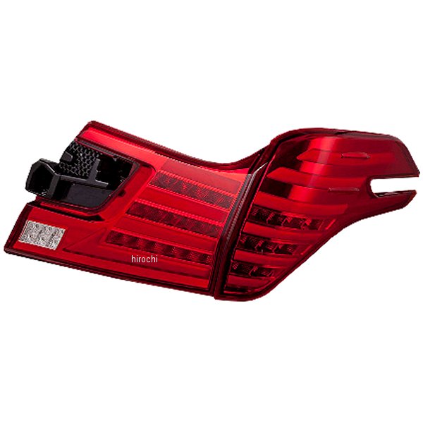 ヴァレンティ VALENTI LEDテールランプ REVO タイプ2 トヨタ 30ヴェルファイア レッドレンズ/クローム TT30VEL-RC-2 WO店