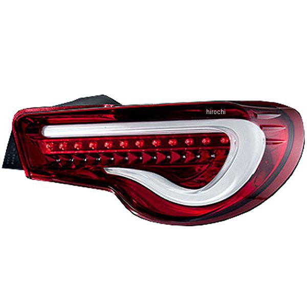 ヴァレンティ VALENTI LEDテールランプ TRAD トヨタ 86/スバル BRZ クリア/レッドクローム TT86Z-CR-2 WO店の通販は