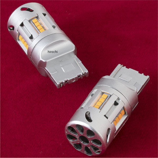 ヴァレンティ VALENTI LEDウインカーバルブ 抵抗内蔵 T20 アンバー WR01-T20-AM WO店
