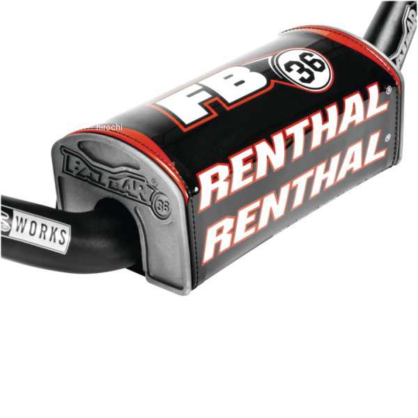 レンサル RENTHAL ファットバー パッド 黒/赤/白 800128-TR WO店の通販は 5,144円