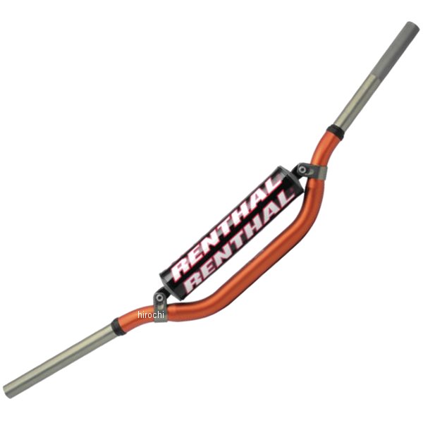 に　専用 レンサル RENTHAL ツインウォール ハンドルバーオレンジ 800183-TR WO