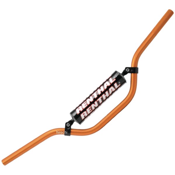 レンサル RENTHAL 7/8インチ ハンドルバー 02年-14年 KX65 オレンジ 800258-TR WO店の通販は