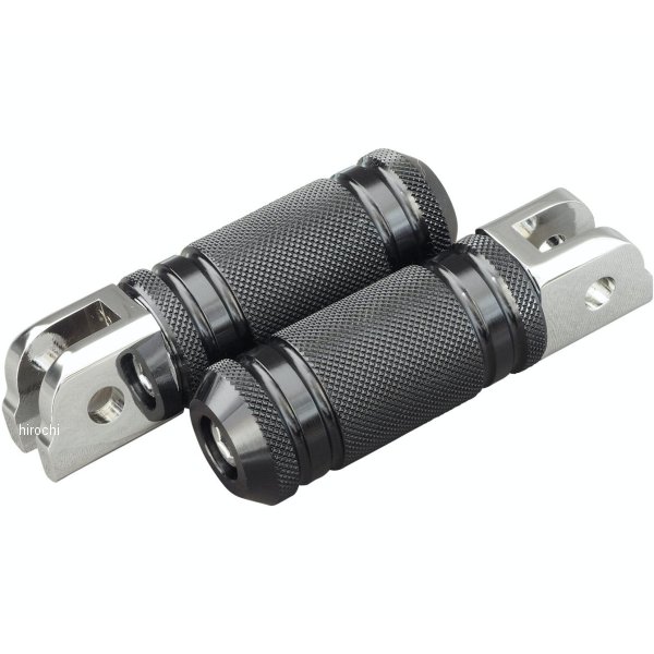 ネオファクトリー アルミ4リブフットペグ ショート スモール M8 フロント 黒 WO店