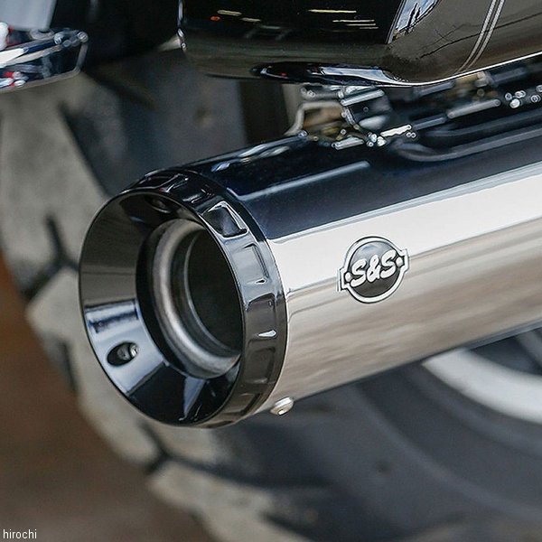 S&S GNX スリップオンマフラー ブラック ハーレーツーリング M8用 GNX SLIP-ONS for M8 TOURING MODELS—Black | S&S Cycle