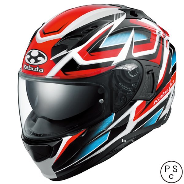 オージーケーカブト OGK KABUTO フルフェイスヘルメット KAMUI 3 アクロバッド ホワイトレッド M サイズ 4966094617905 WO店