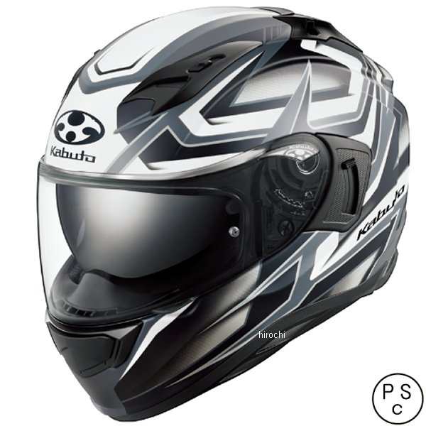 カブト　カムイ3　フルフェイスヘルメット　フラットブラックグレー　SサイズSの55〜56センチです