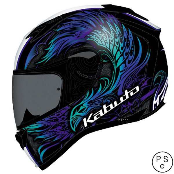 オージーケーカブト OGK KABUTO フルフェイスヘルメット KAMUI 3 エテルノ ブラックブルー S サイズ 4966094618049 WO店