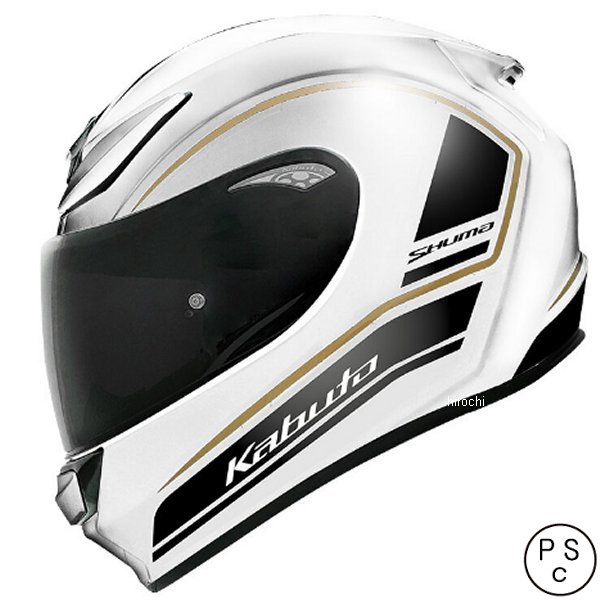 カブト　シューマ　パールホワイトMサイズ OGK Kabuto 【10月24日出荷】OGKカブト フルフェイスヘルメット