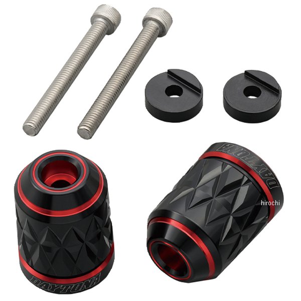 デイトナ ハンドルバーエンドプラグ KIRIKO M6 ヤマハ 赤 37031 WO店の通販は