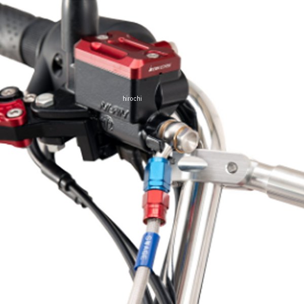 スウェッジラインプロ フロントホースキット 23年 ダックス125 赤青/黒 SAPB0054FS WO店