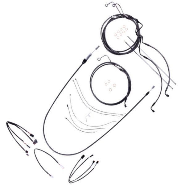 専用 おまとめ12 マグナム MAGNUM CONTROL CABLE KIT BP 0662-1130 WO店 その他バイク用品