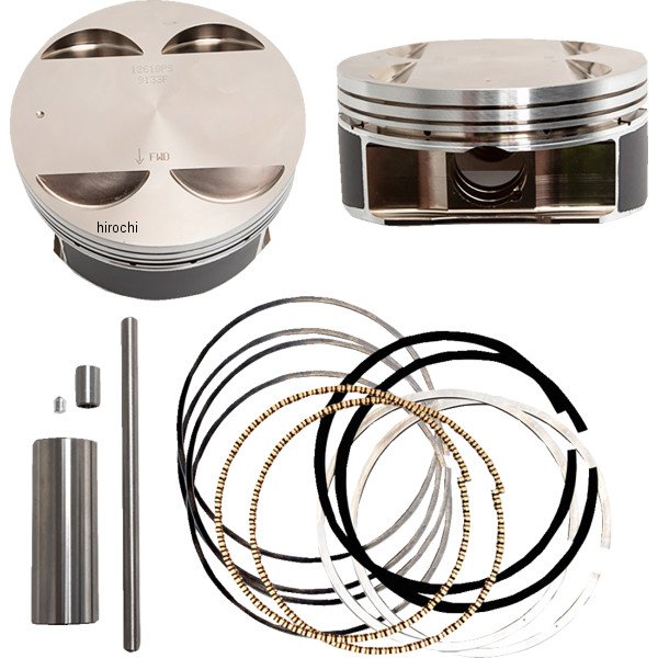 S&Sサイクル S&S Cycle PISTONS  128" +.010 M8 0910-6522 WO店