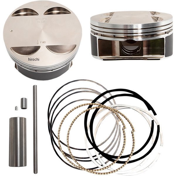 S&Sサイクル S&S Cycle PISTON KIT 124" 1.143+010 0911-0084 WO店の通販は