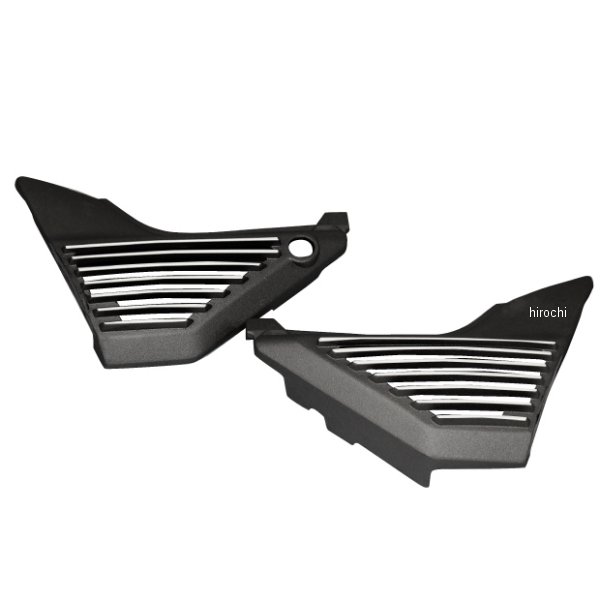 マッドマックス MAD MAX サイドカバー(アルフィンカバー)  フイン削出し ZRX400 黒 MM19-0418-03 WO店の通販は