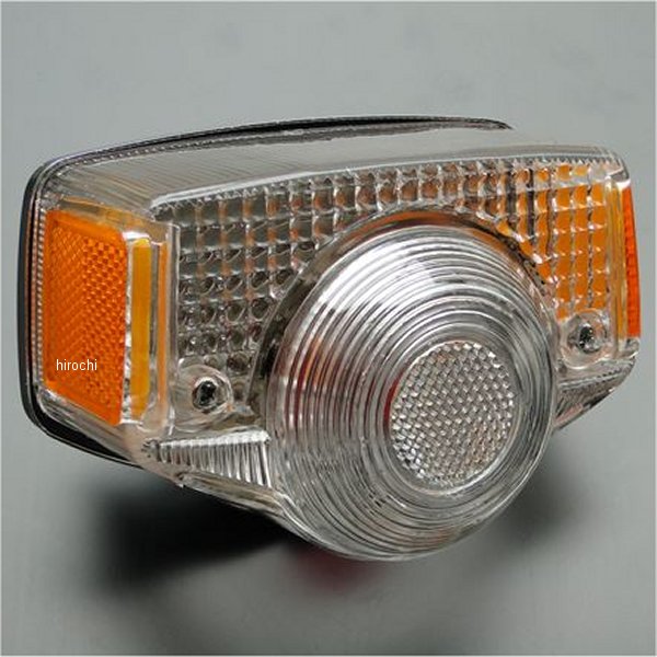 ビーアールシー BRC 小型テールランプASSY 橙反射板 CB400F、CB750K0〜K1 クリア 1008-BRC WO店