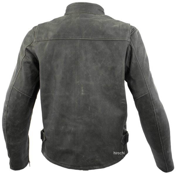コミネ KOMINE 春夏モデル ベンティッドシングルライダースレザージャケット 黒 2XLサイズ 4573325789517 WO店